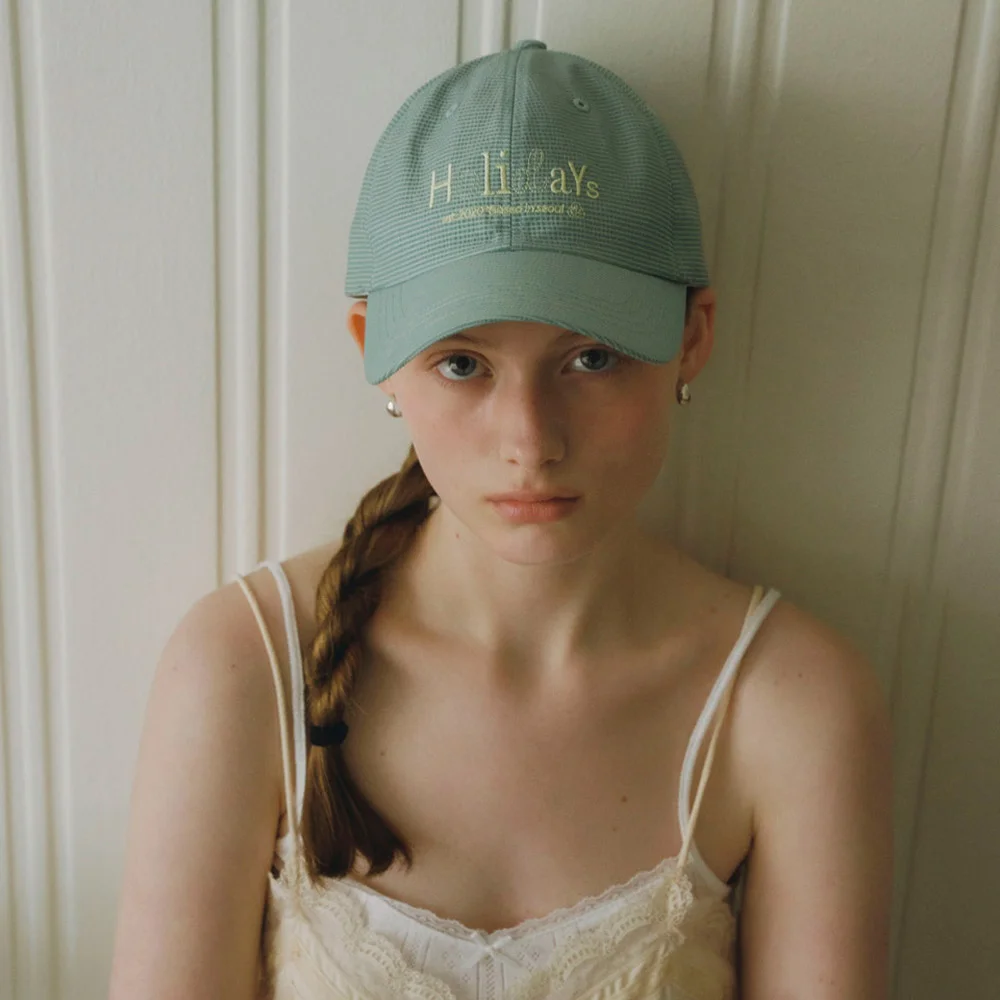 HOLLYDAYS BALL CAP : BABY BLUE