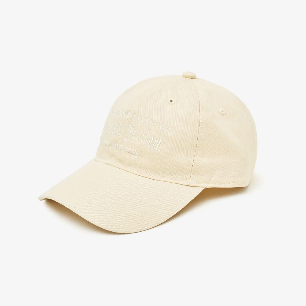 Hollywood 純棉 棒球帽 (BEIGE)