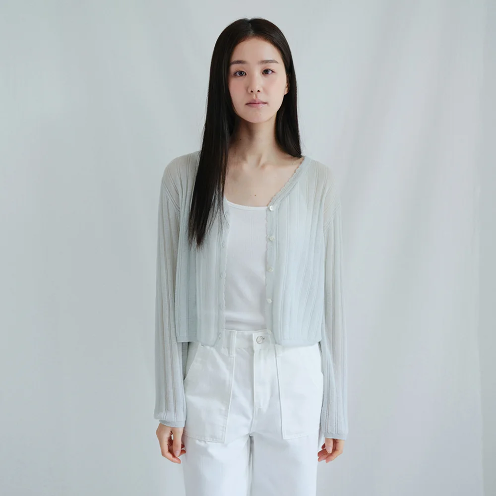 Como Cardigan_Fizz Blue