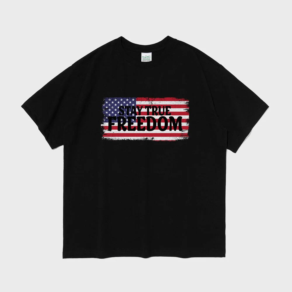 AMERICAN FREEDOM SHORT SLEEVE T-SHIRT (BLACK)