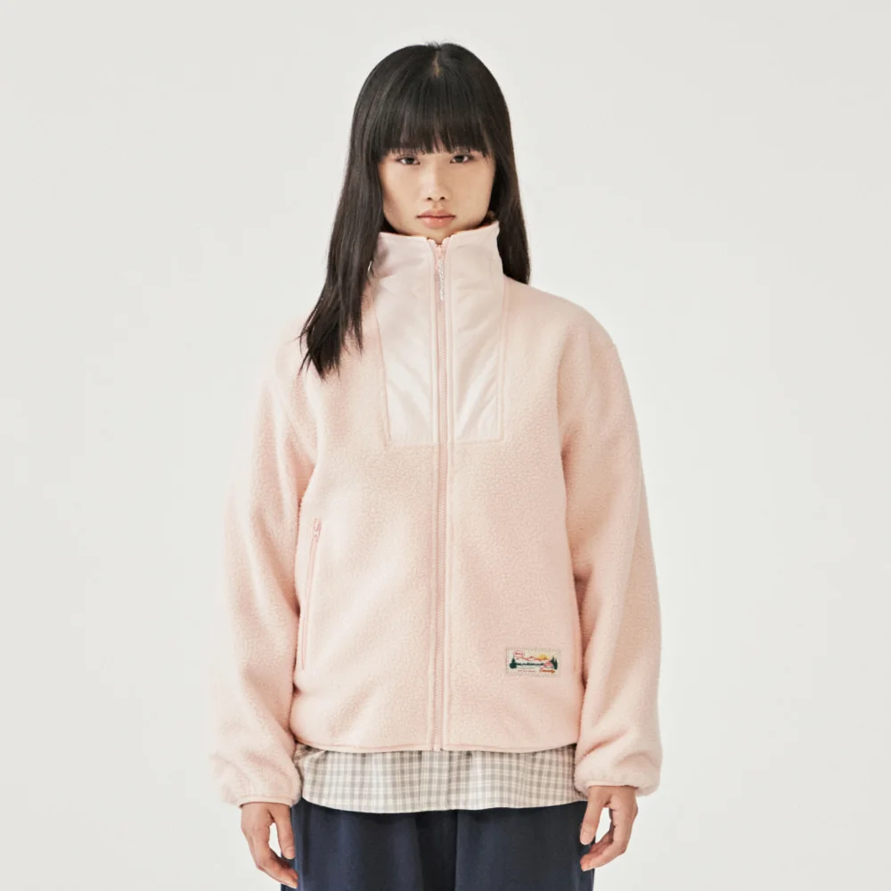 MEADOW FLEECE JACKET (PINK)