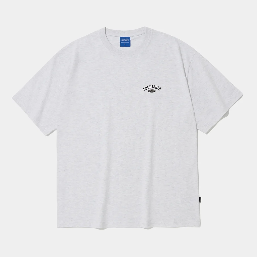 CU ARCH LOGO S/S T-SHIRTS LIGHT MELANGE