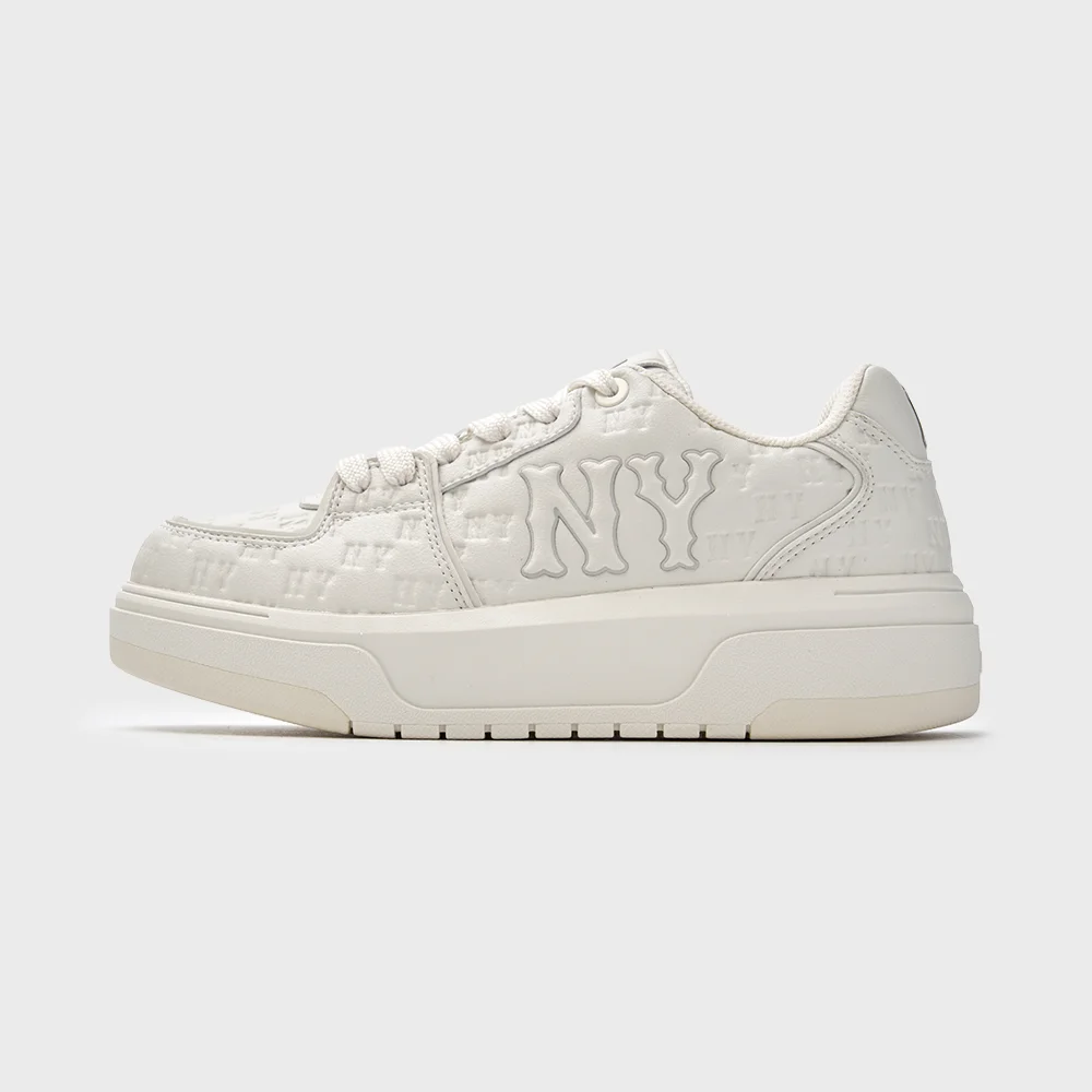 厚底內裡 壓紋 Monogram Coopers Town NY (White)