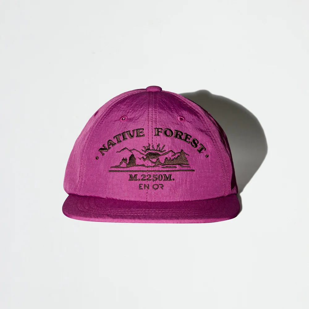 NATIVE FOREST ENOR NYLON BALL CAP - PINK