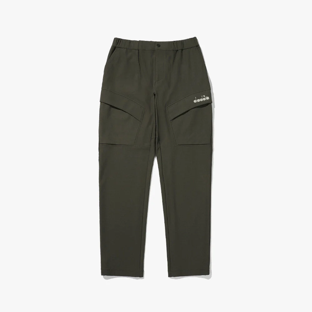 翻蓋 工裝 褲子 KHAKI
