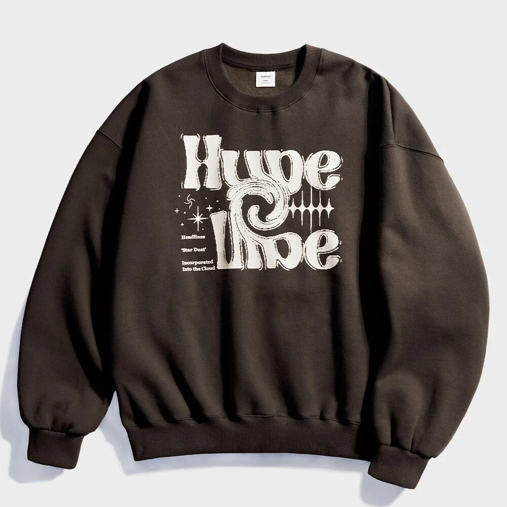 Hype 衛衣 啡色 HYMT4607