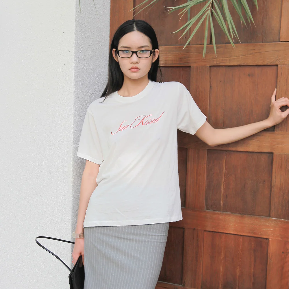Kyss Tee_White