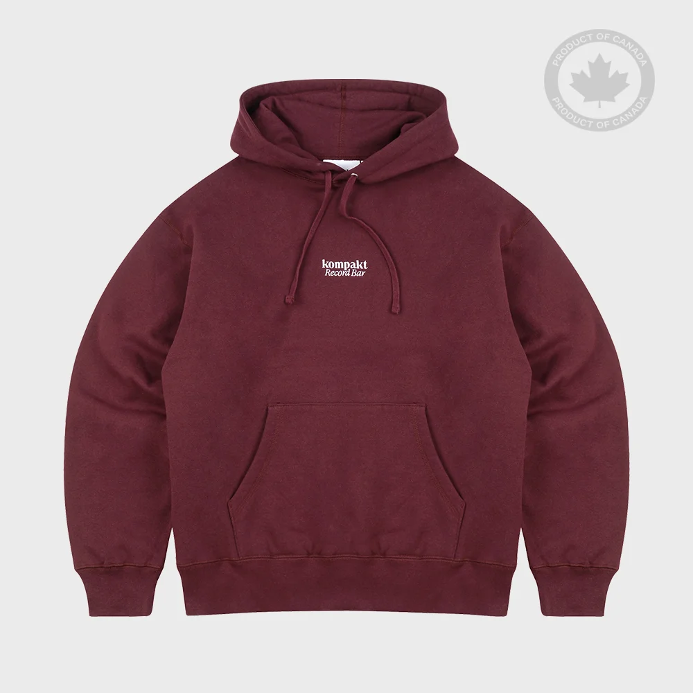Heavyweight KRB Logo Hoodie - Burgundy