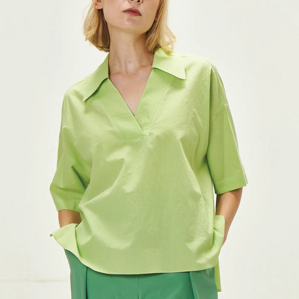 thin blouse(gn)