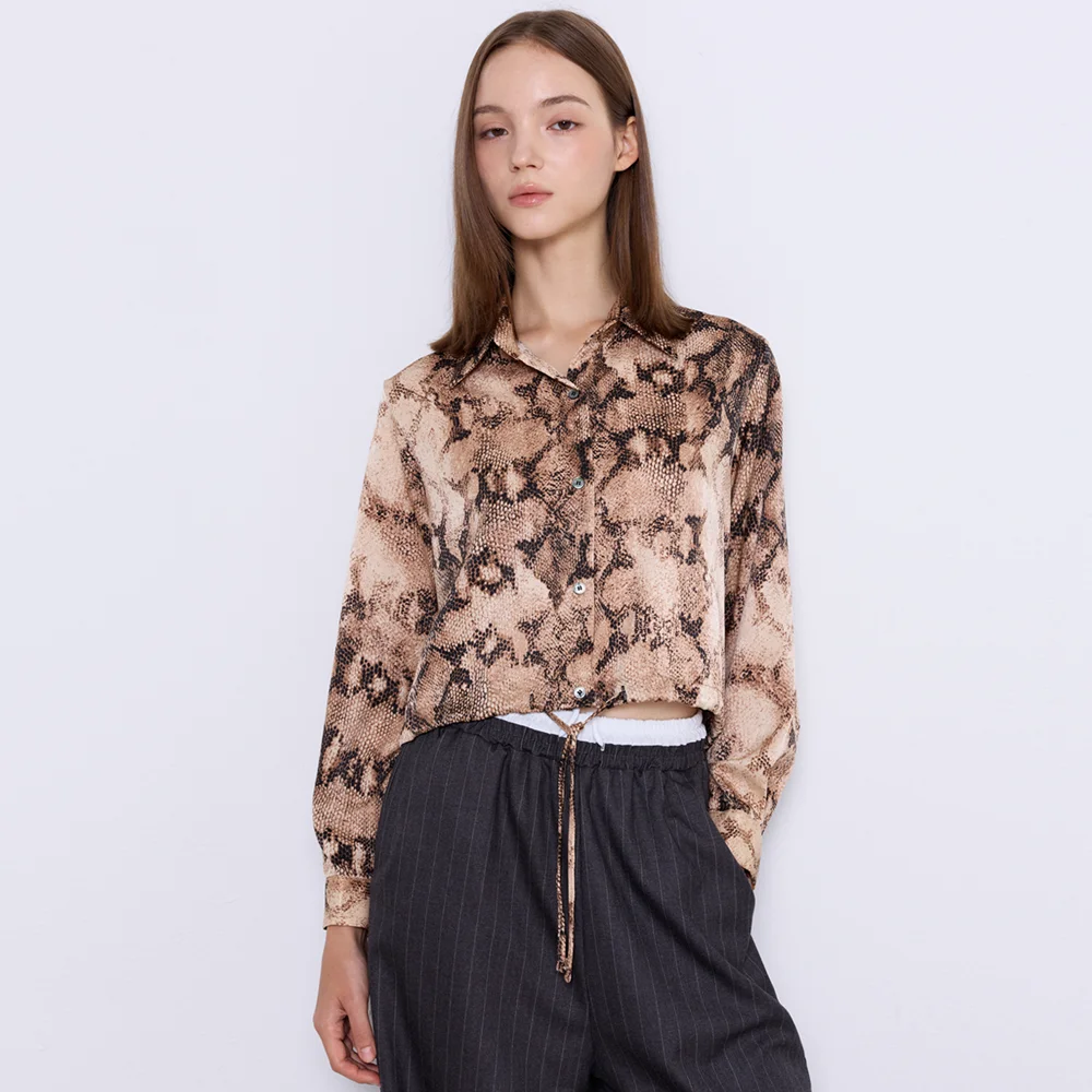 Airy Crop Blouse