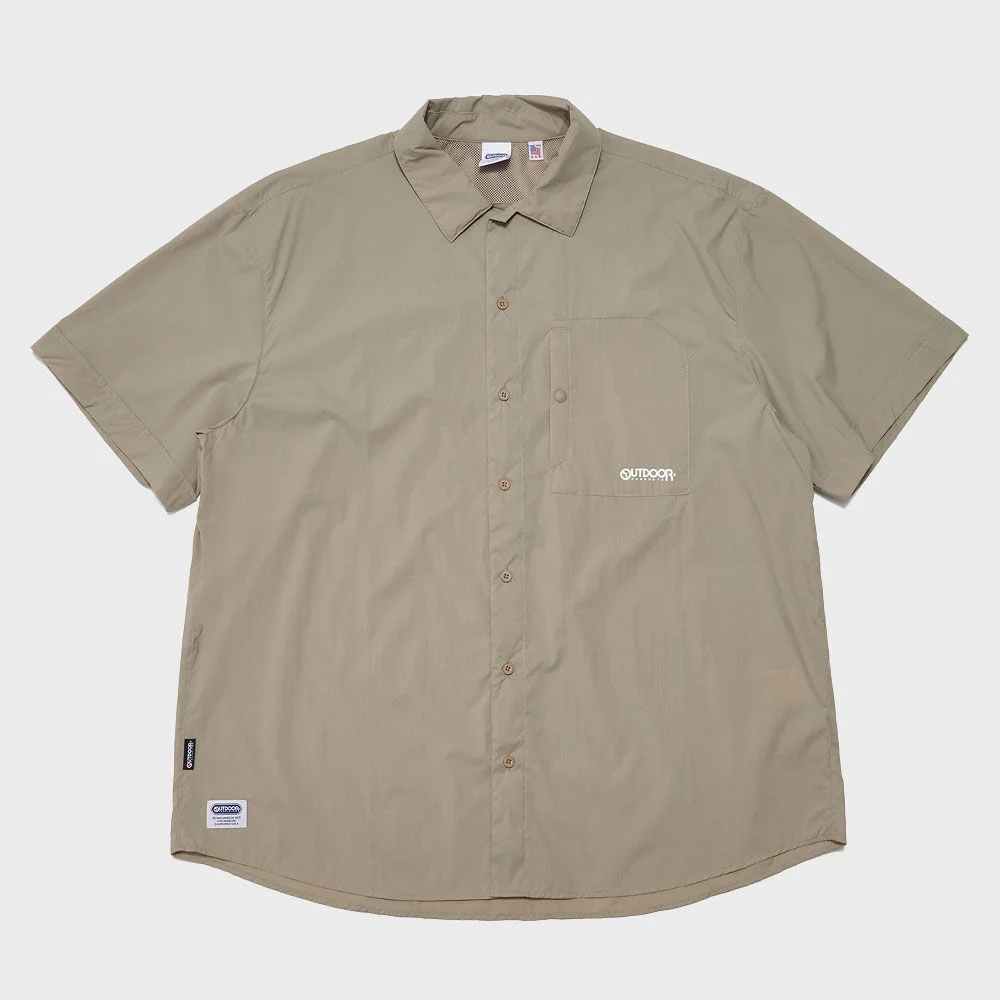 涼感 尼龍 襯衫 COOL NYLON S/S SHIRT / WO136RCSHZ02BE