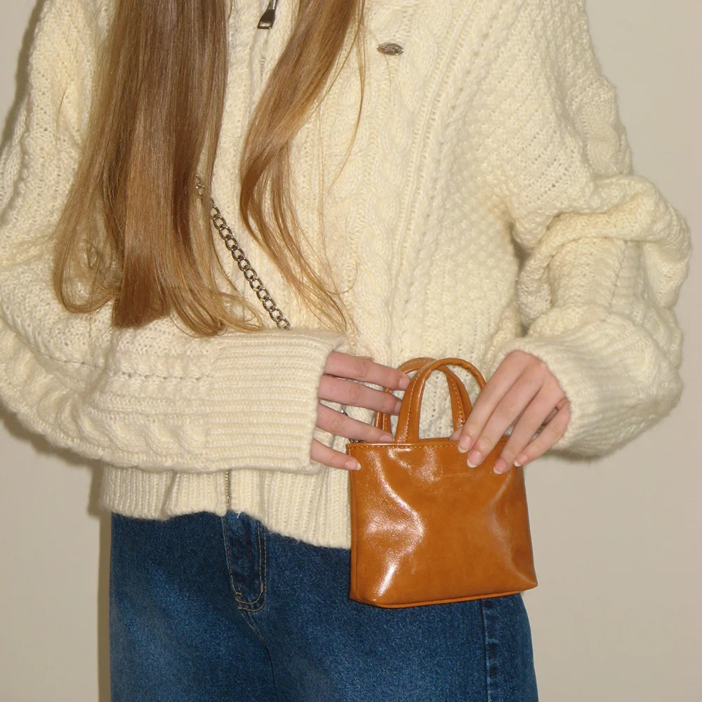mini toast bag - camel