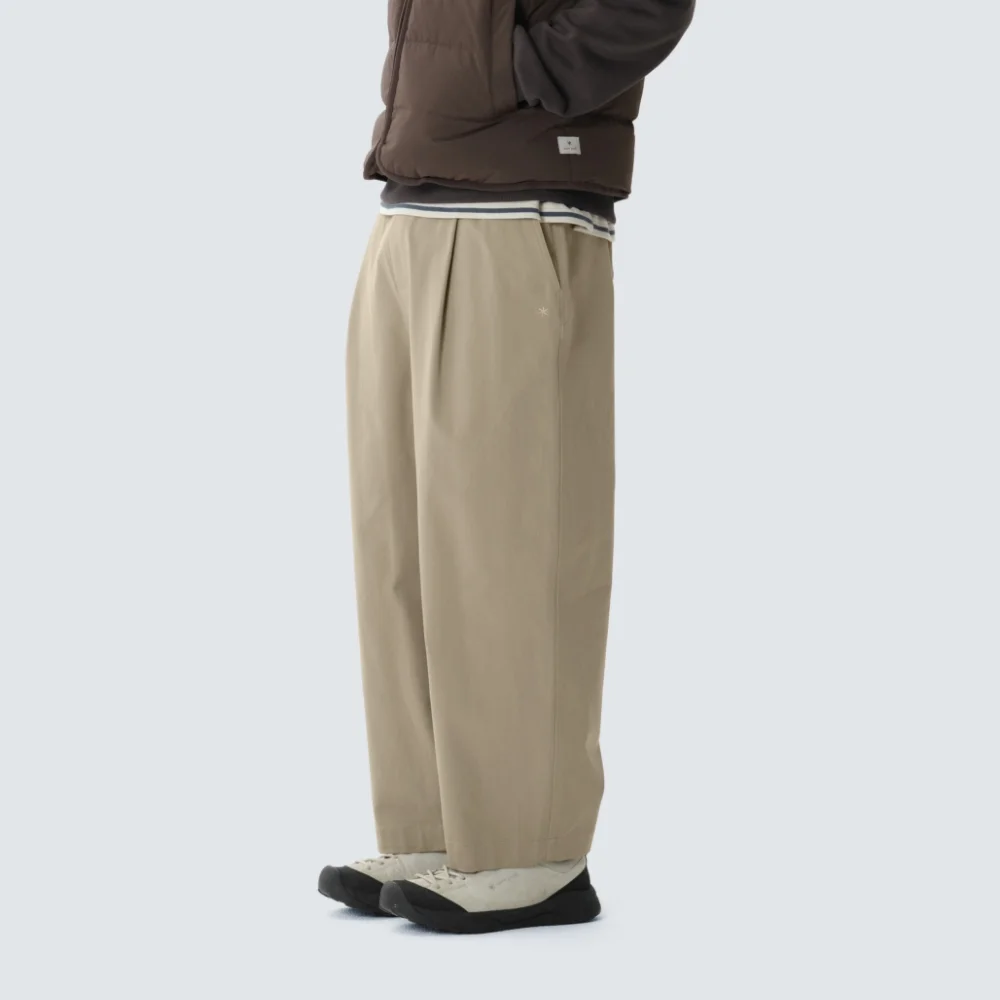 Cland 桶形 褲子 Beige (S26FUDPT92)