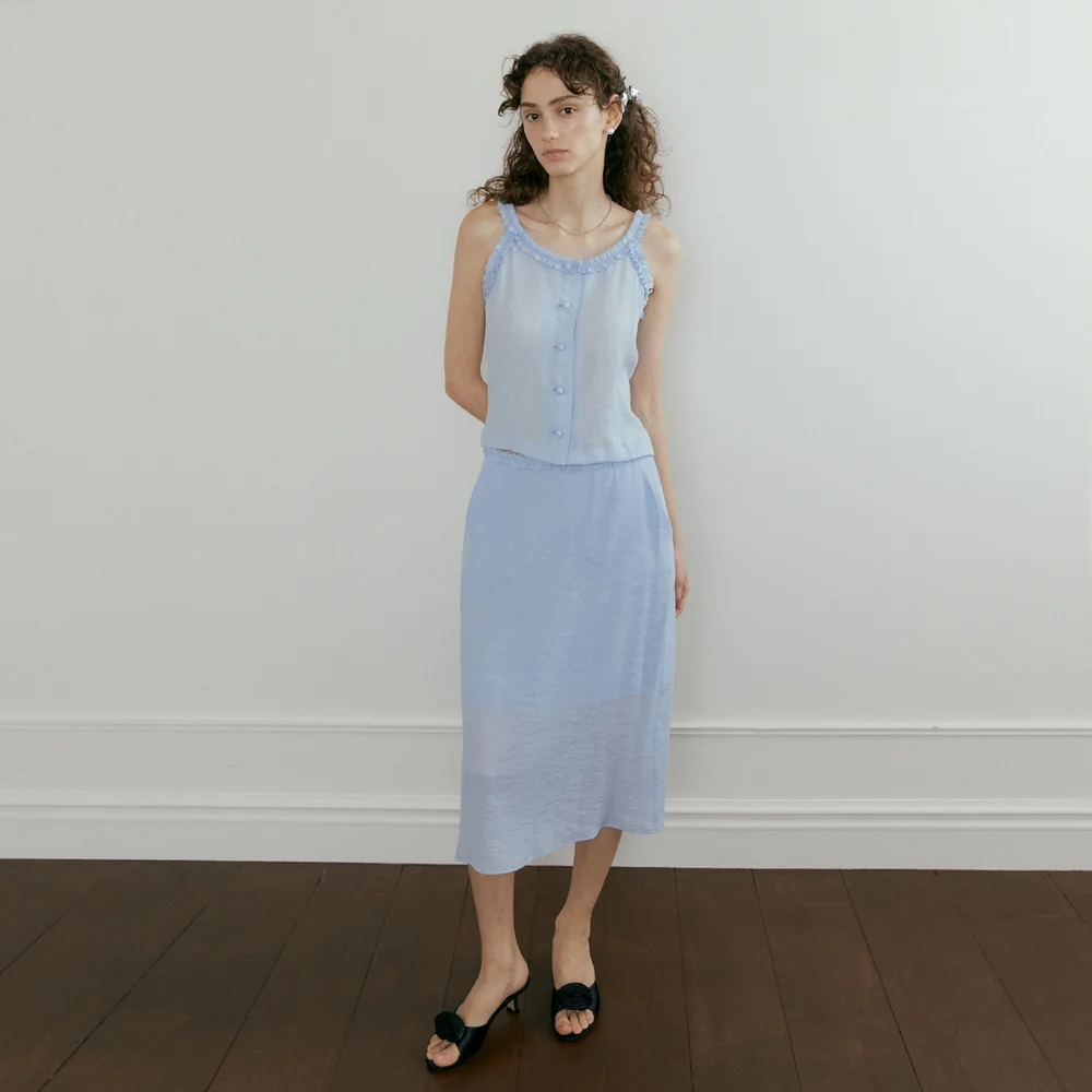 Shudder skirt Lavender blue