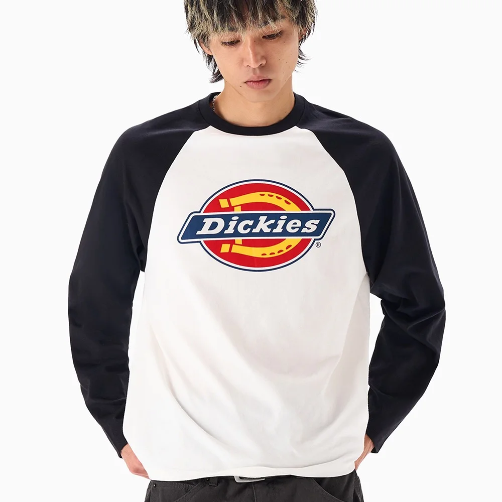 Tree Logo 插肩 長袖 Black