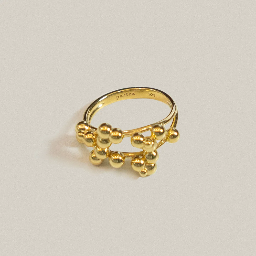 Bubble Ring Gold