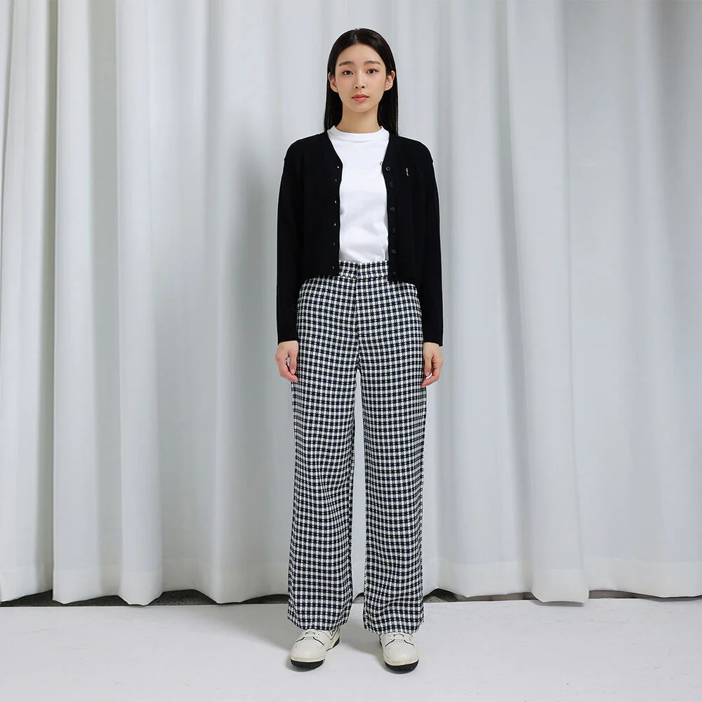 STITCH CHECK SLACKS