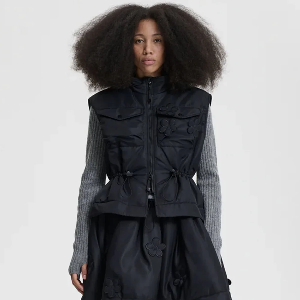 (W) BREE VEST (BLACK)