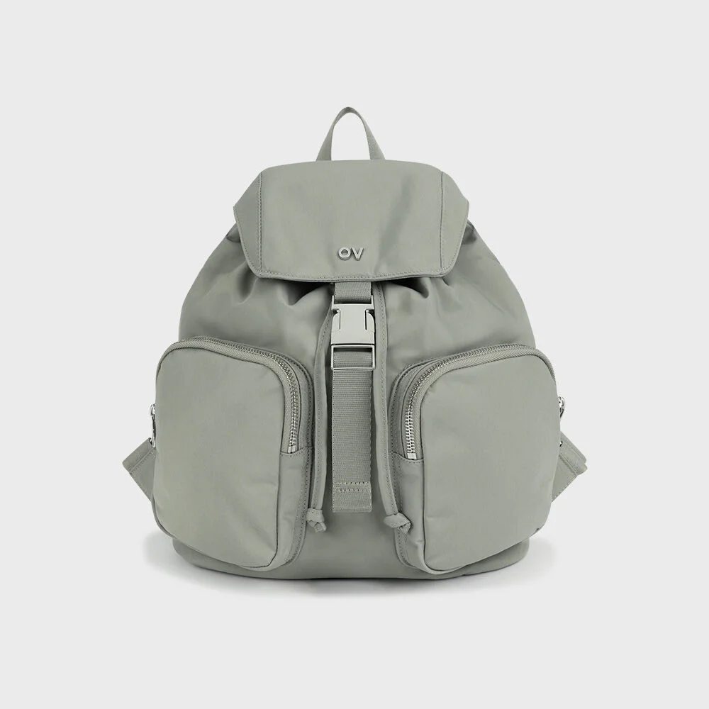 MERCER NYLON BACKPACK (GRAY MINT)