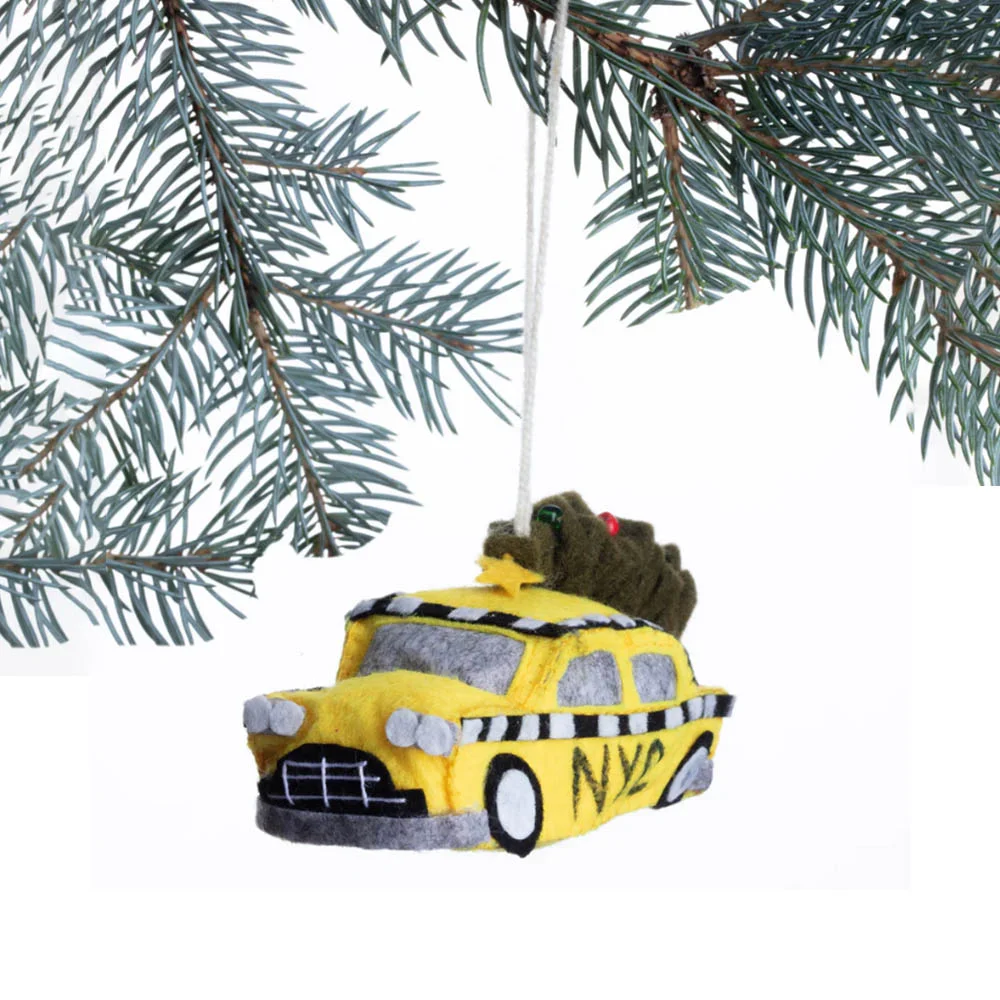 的士 聖誕節 Tree Ornament 鑰匙扣