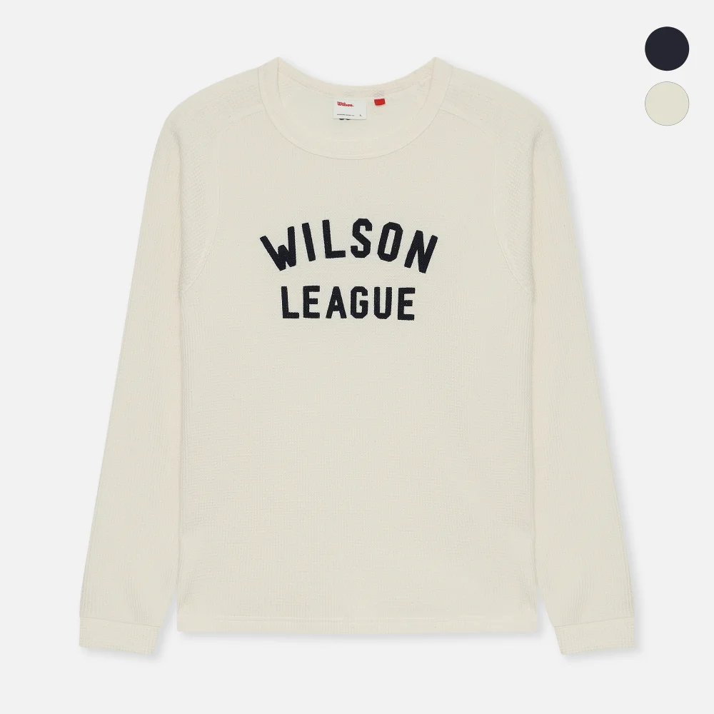 Wilson League 華夫格 衛衣 (2color)