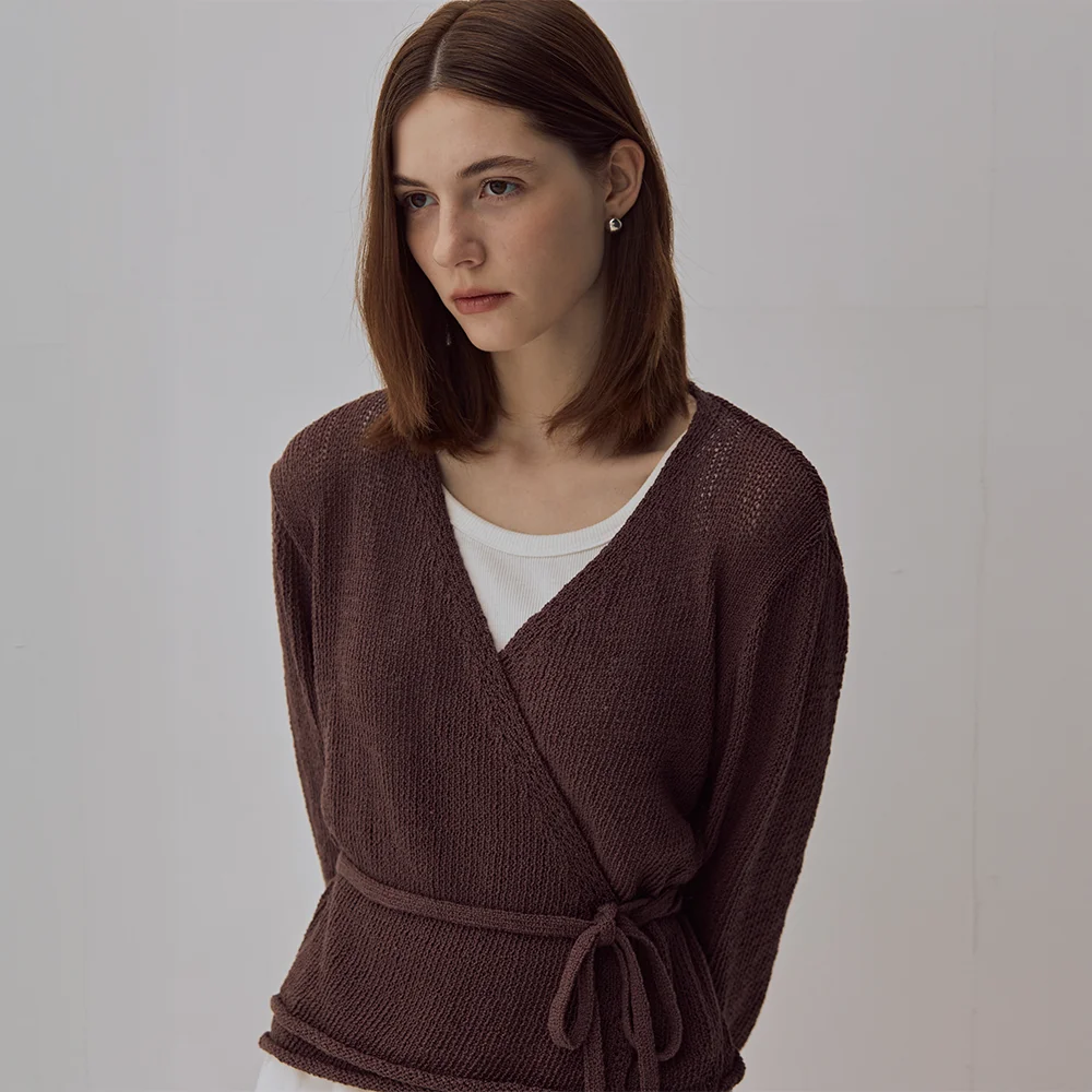 ARON WRAP CARDIGAN (3colors)