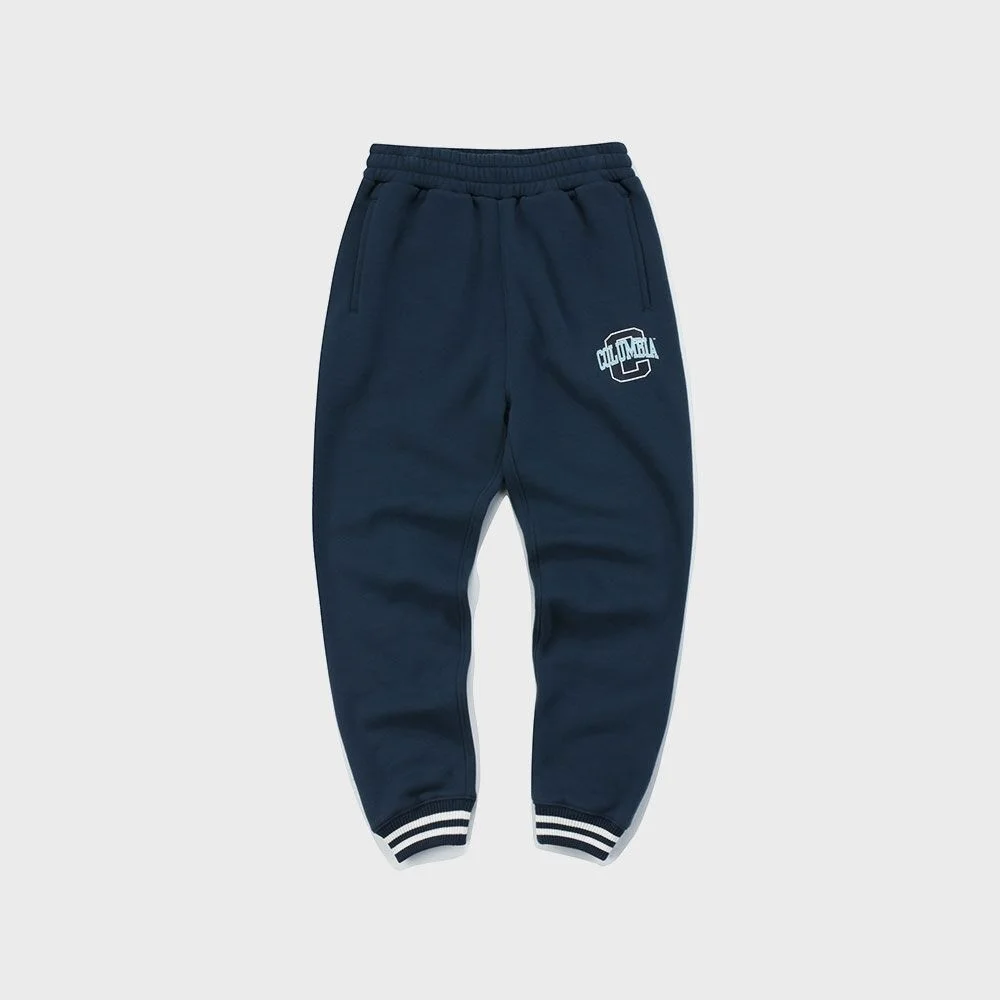 BIG C LOGO REGULAR FIT JOGGER SWEAT PANTS Crown Navy