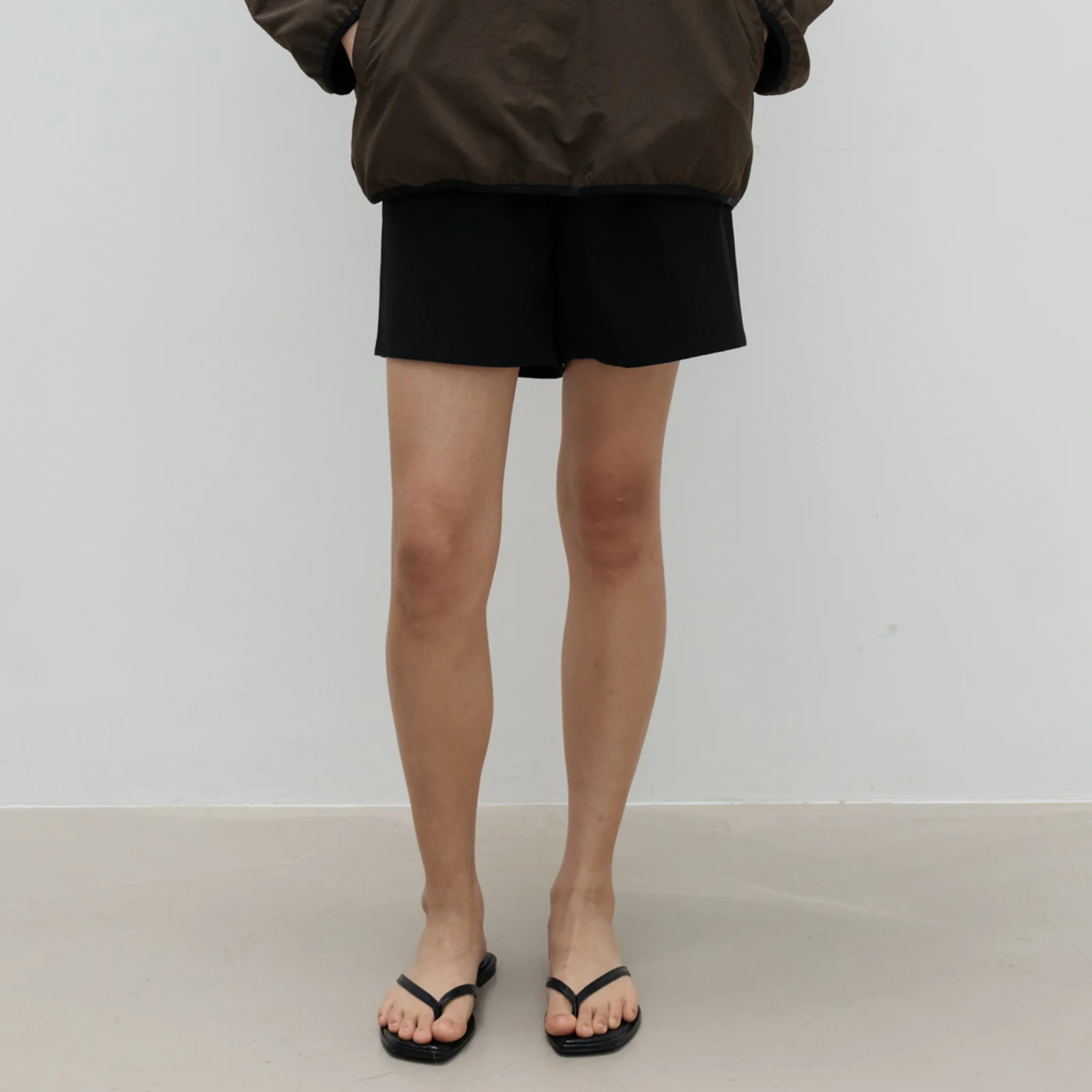 Cotton Banding Shorts (Black)