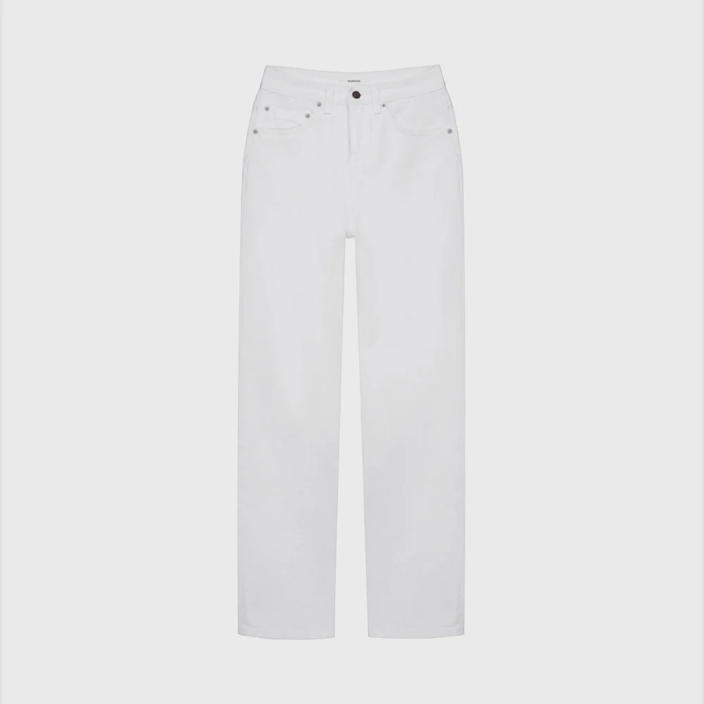 Cotton white denim