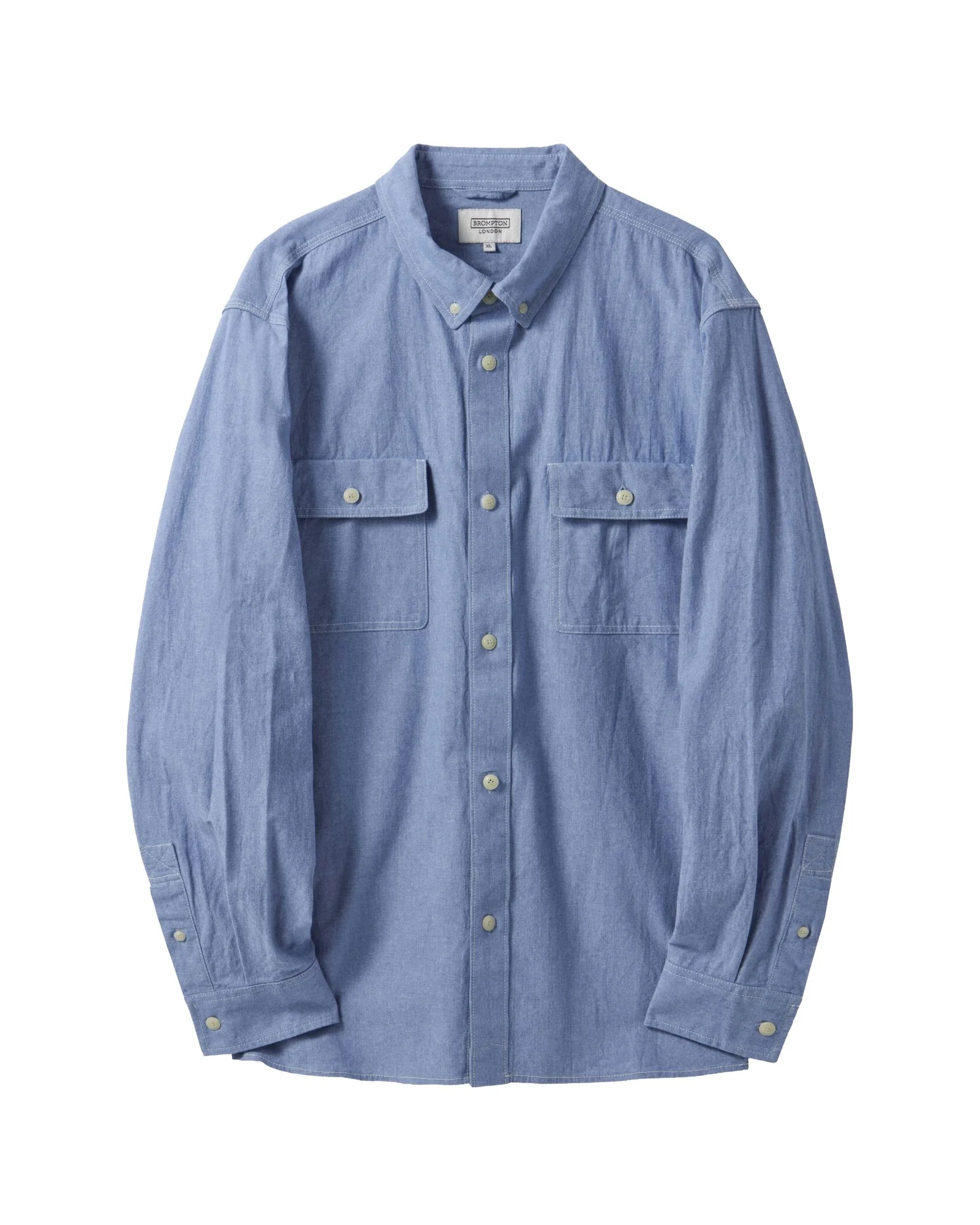 1975 DENIM SHIRT - L/BLUE (P241MSH502)