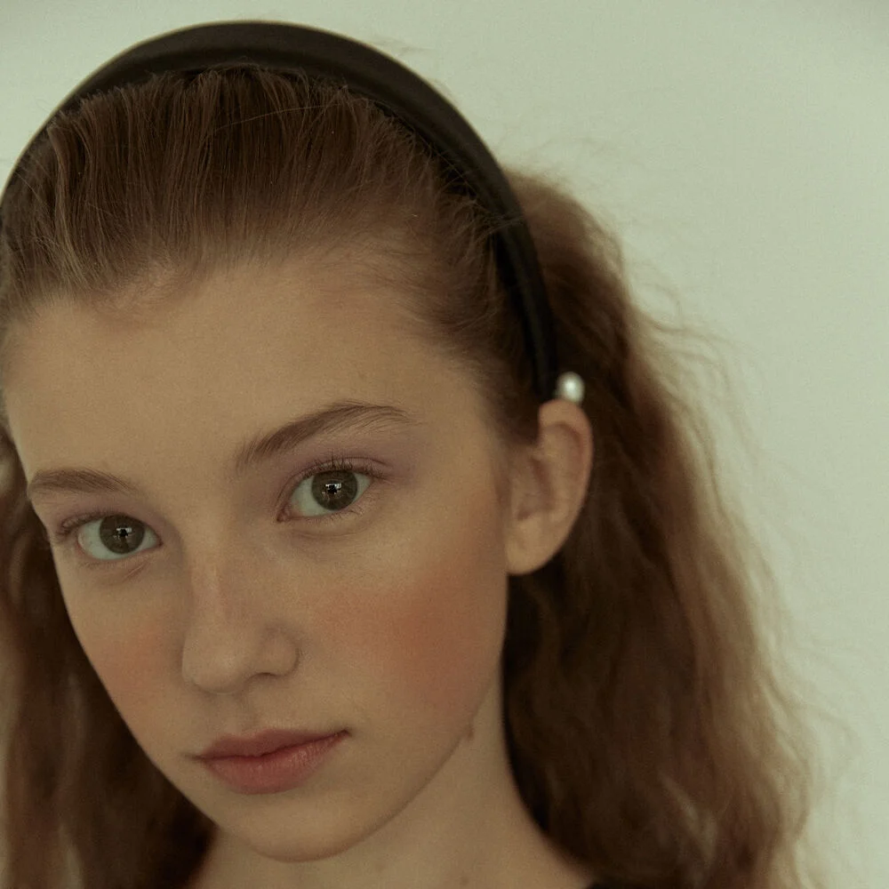Black Satin Headband