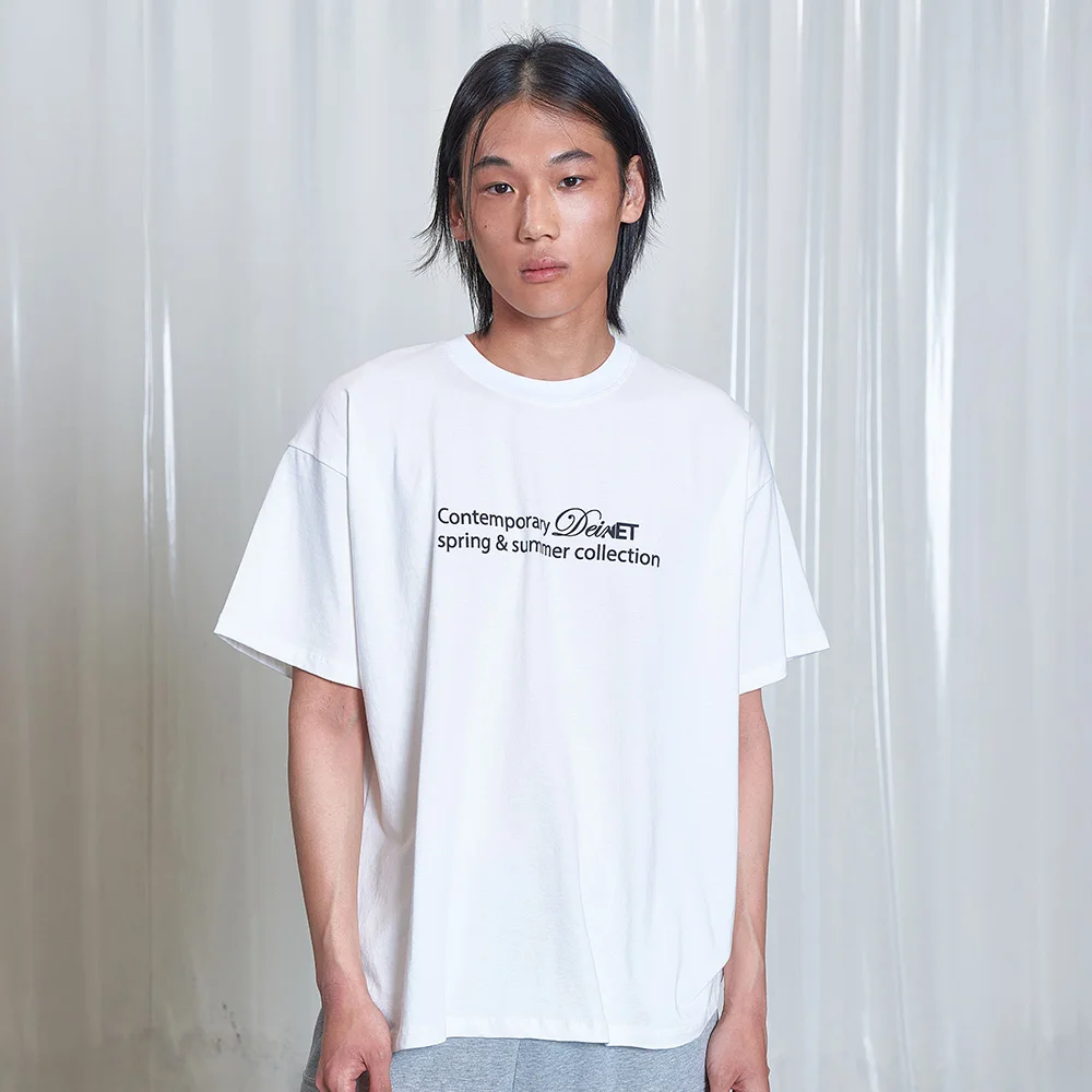 CONTEMPORARY T-SHIRT IN WHITE