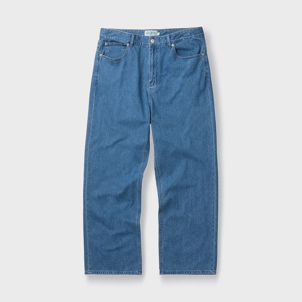 Straight Fit Denim Pants ABPAM26721IND