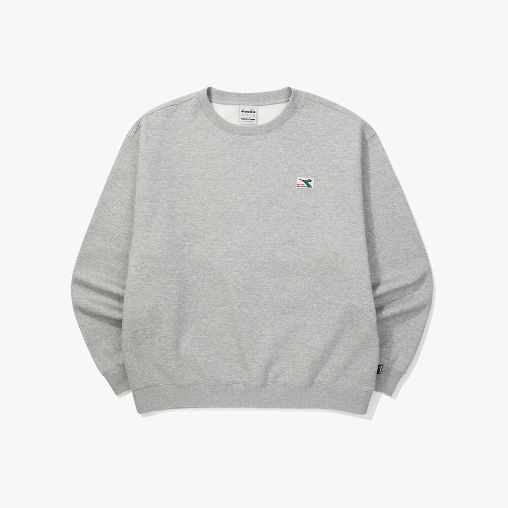 舒適 加絨 衛衣 MELANGE GREY