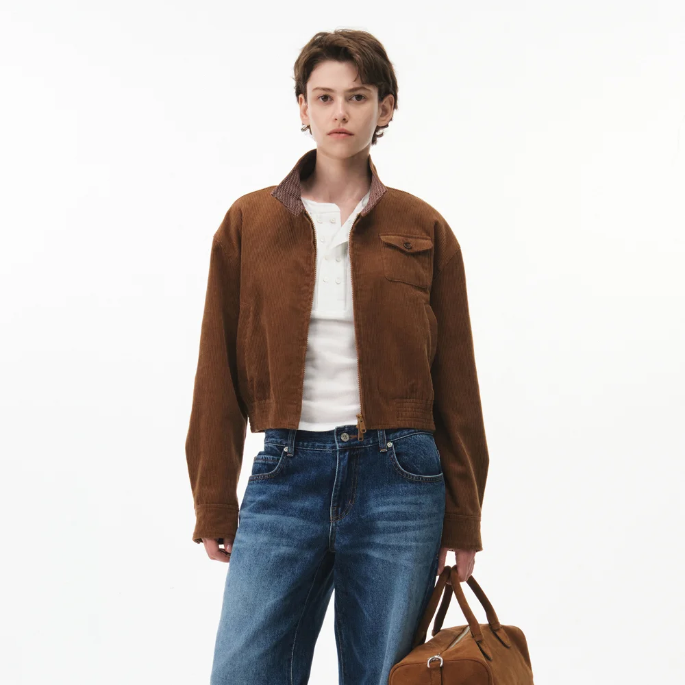 26FW HALO JACKET (BROWN)