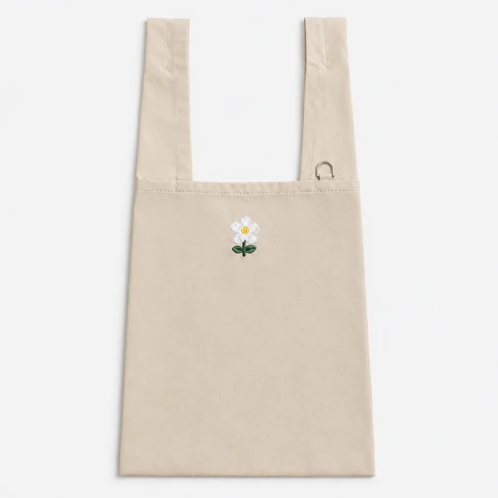 BONBEAU lucky club flower market bag 幸運會 購物袋 花卉 刺繡 日常 環保袋