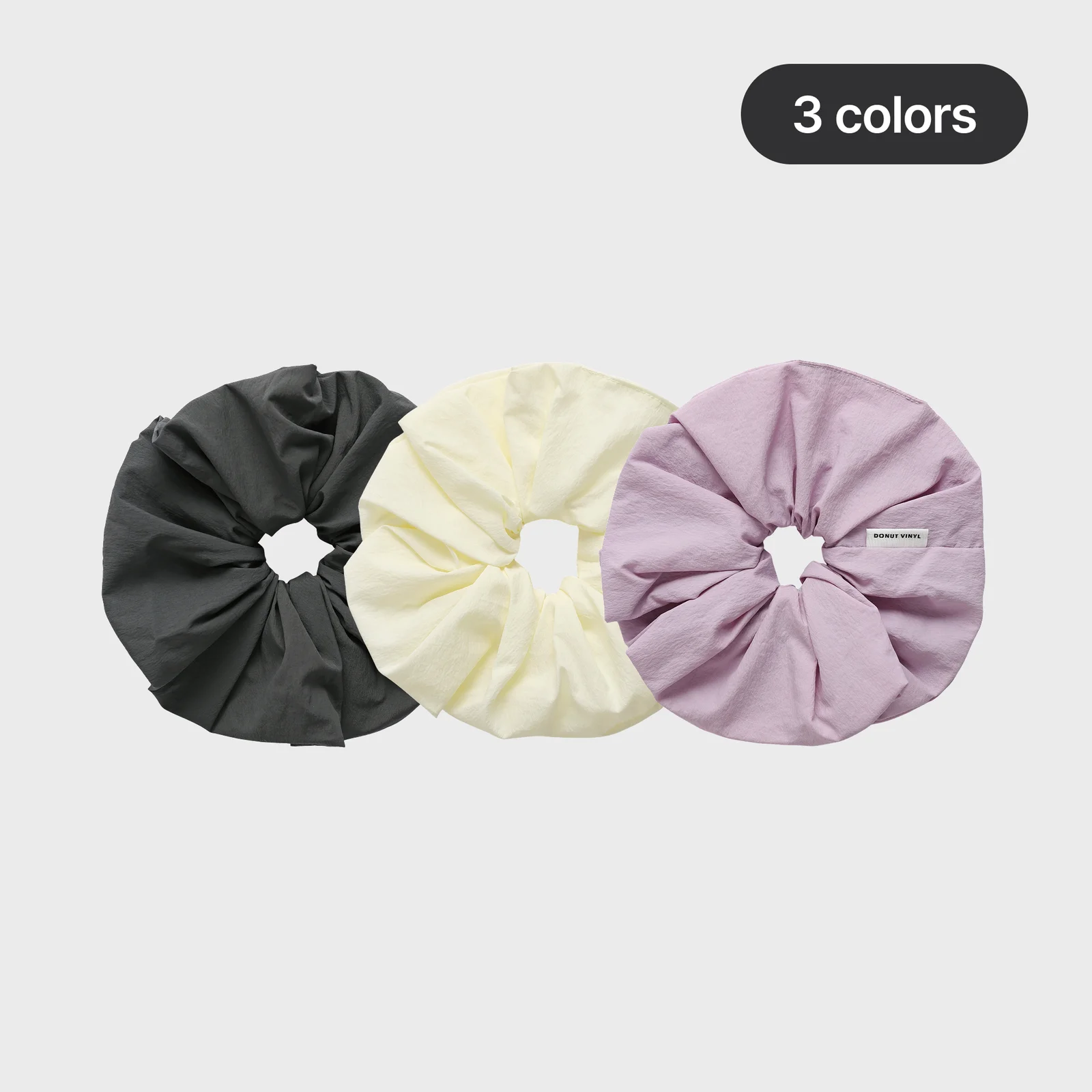 puff scrunchie (3colors)