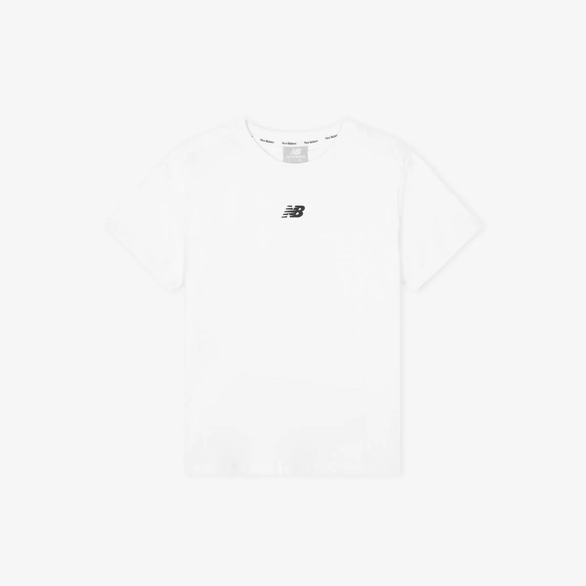 NBNEG2W452 / WOMEN 必備款 基本款 短袖T恤 (WHITE)