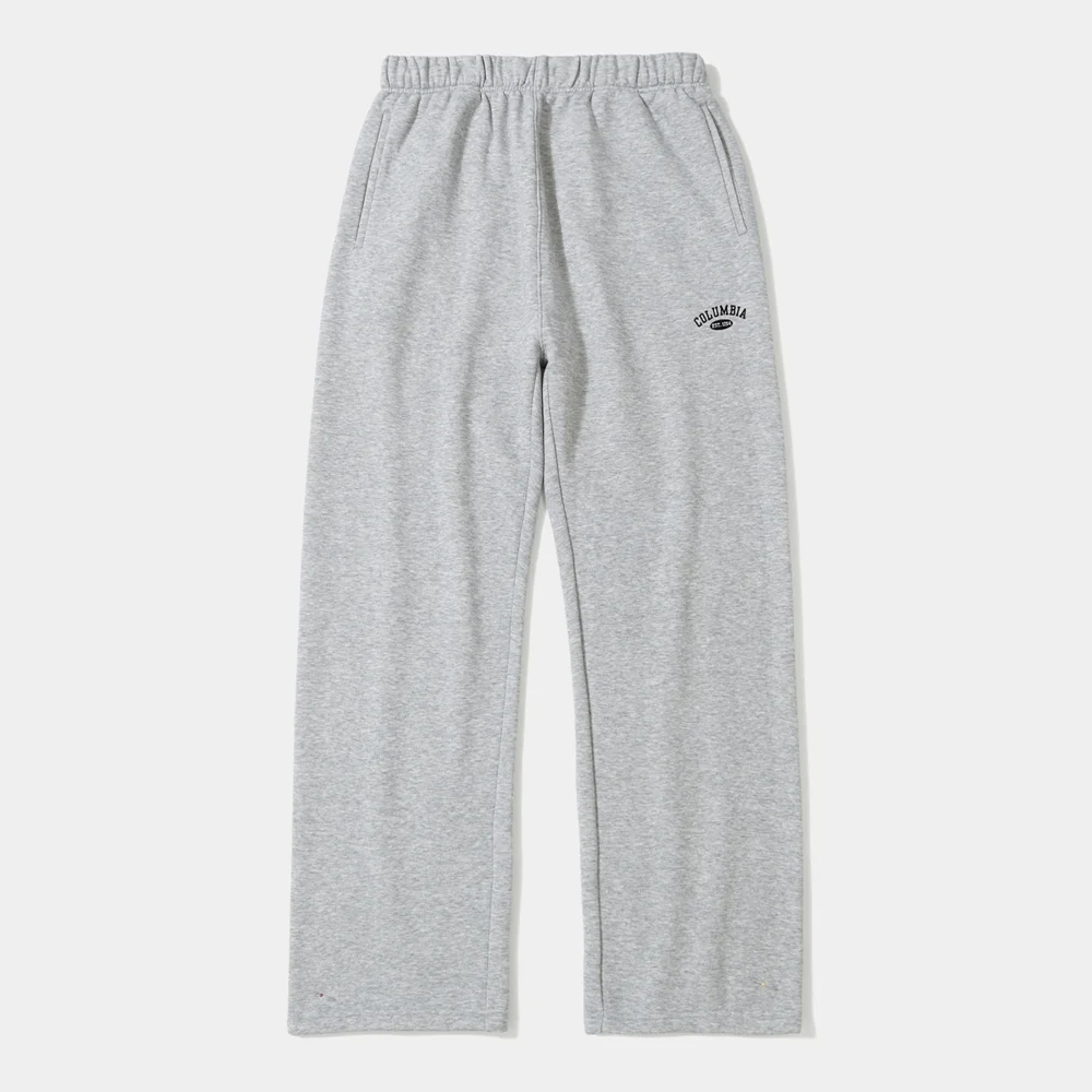CU ARCH LOGO REGULAR-FIT FLEECE SWEATPANTS M灰色