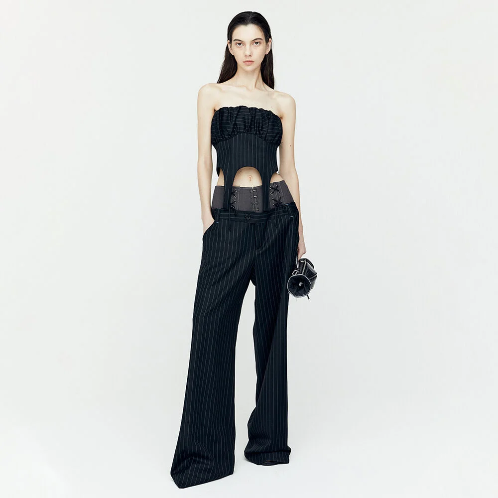 BALLOON BUSTIER atb1175w(BLACK)