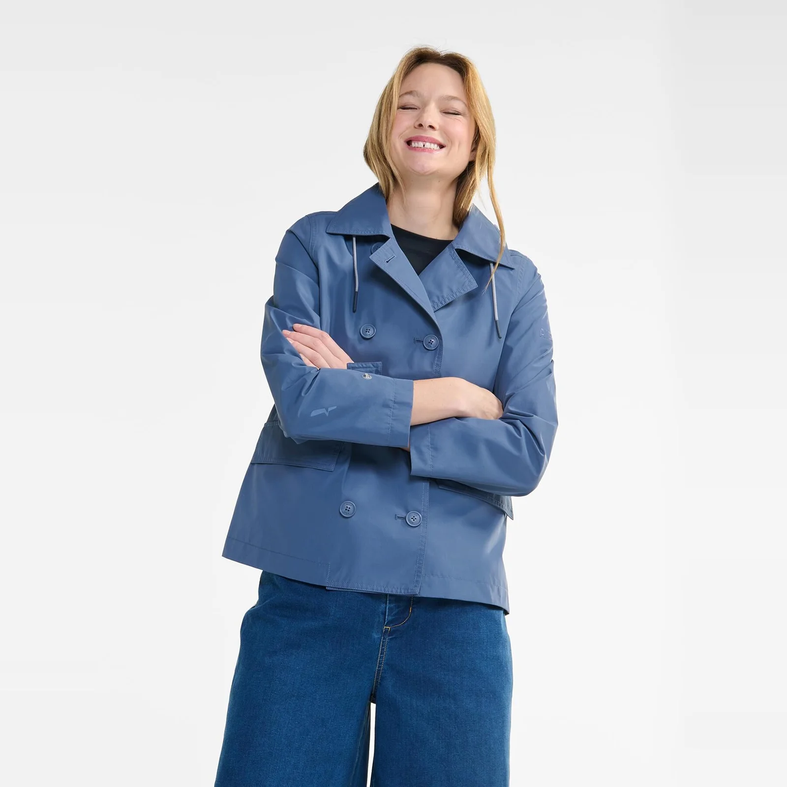 女裝 Gore-Tex 雙 鈕扣 連帽衫 外套 AAS25WOUT006MRA