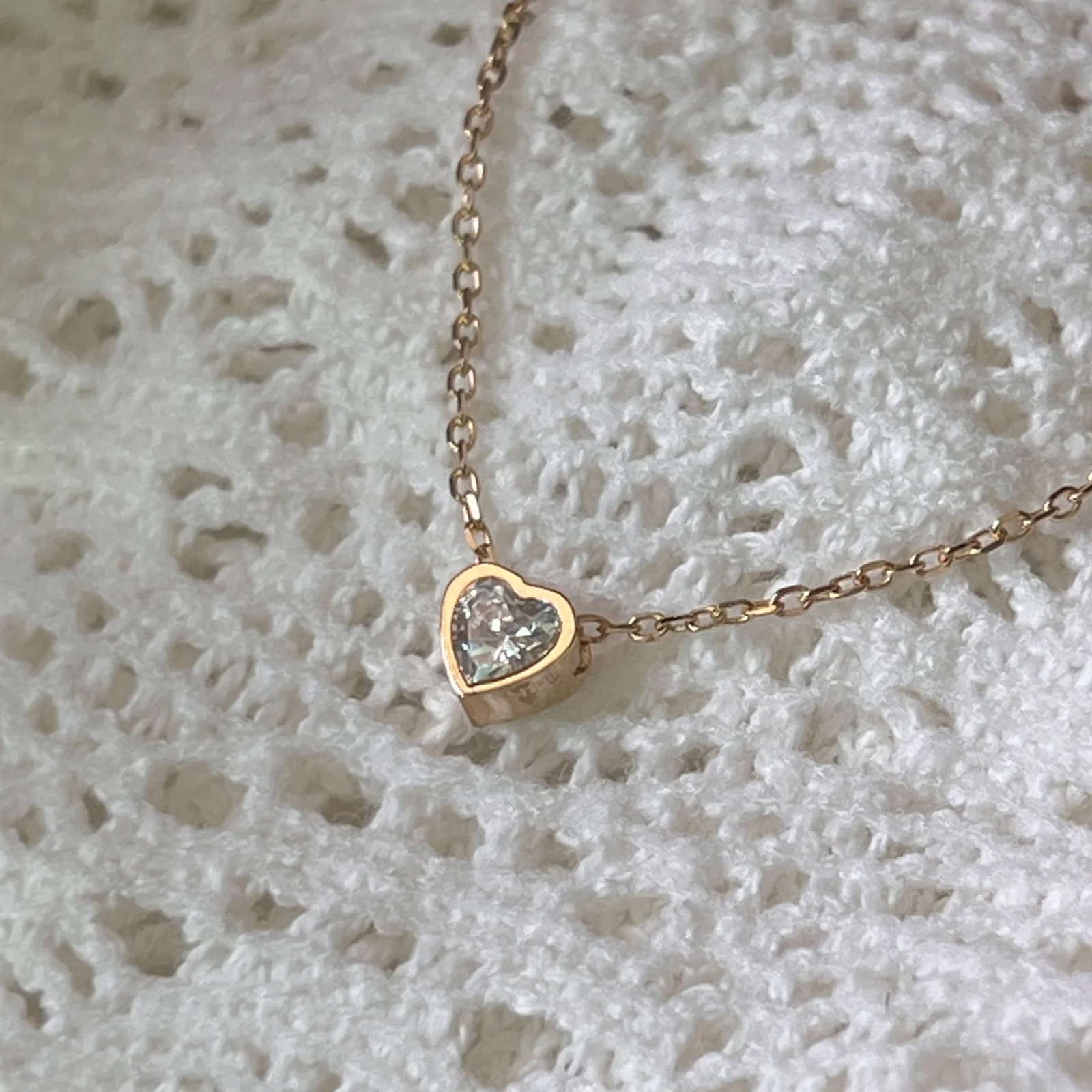 14K Gold 羅紋 Necklace