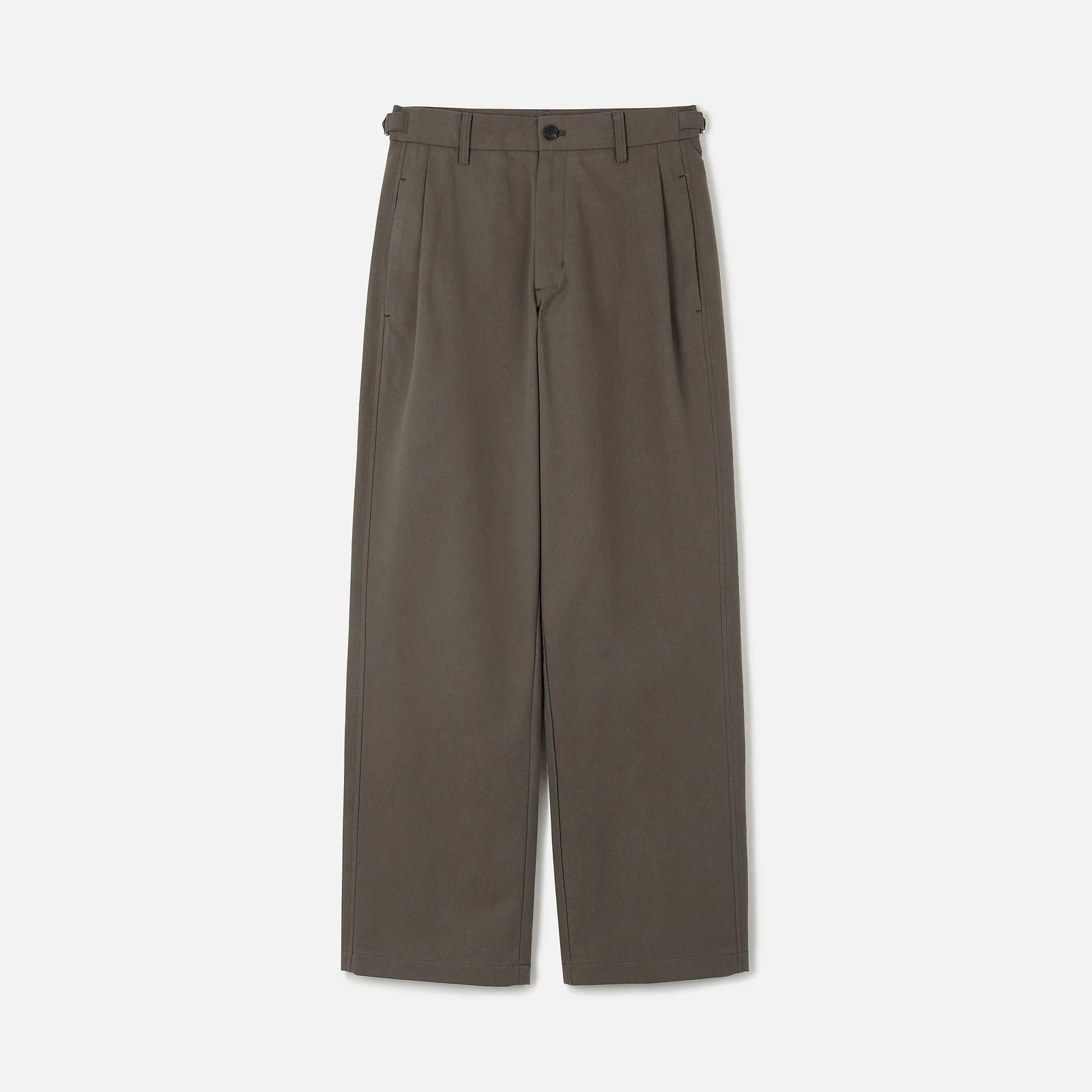 COLORED COTTON CHINO PANTS BROWN (247)