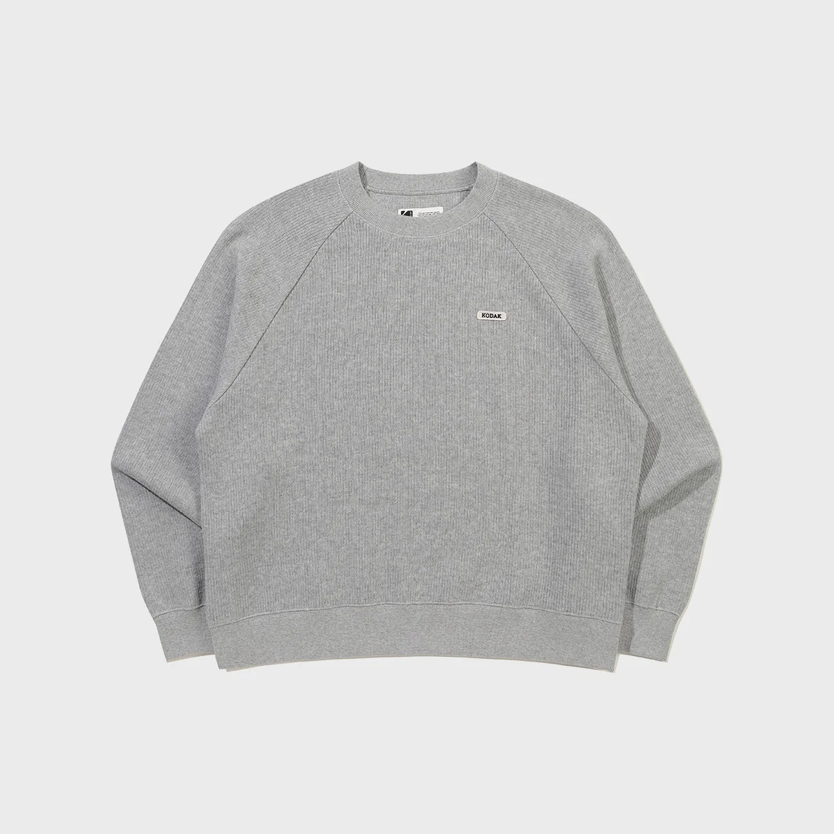 必備款 牛角袖 針織衫 衛衣 女裝 MELANGE GREY