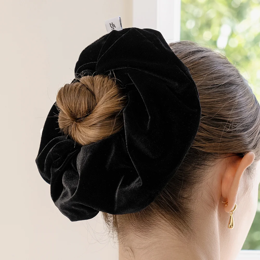 HDM006 Classic velvet big scrunchie (4Colors)