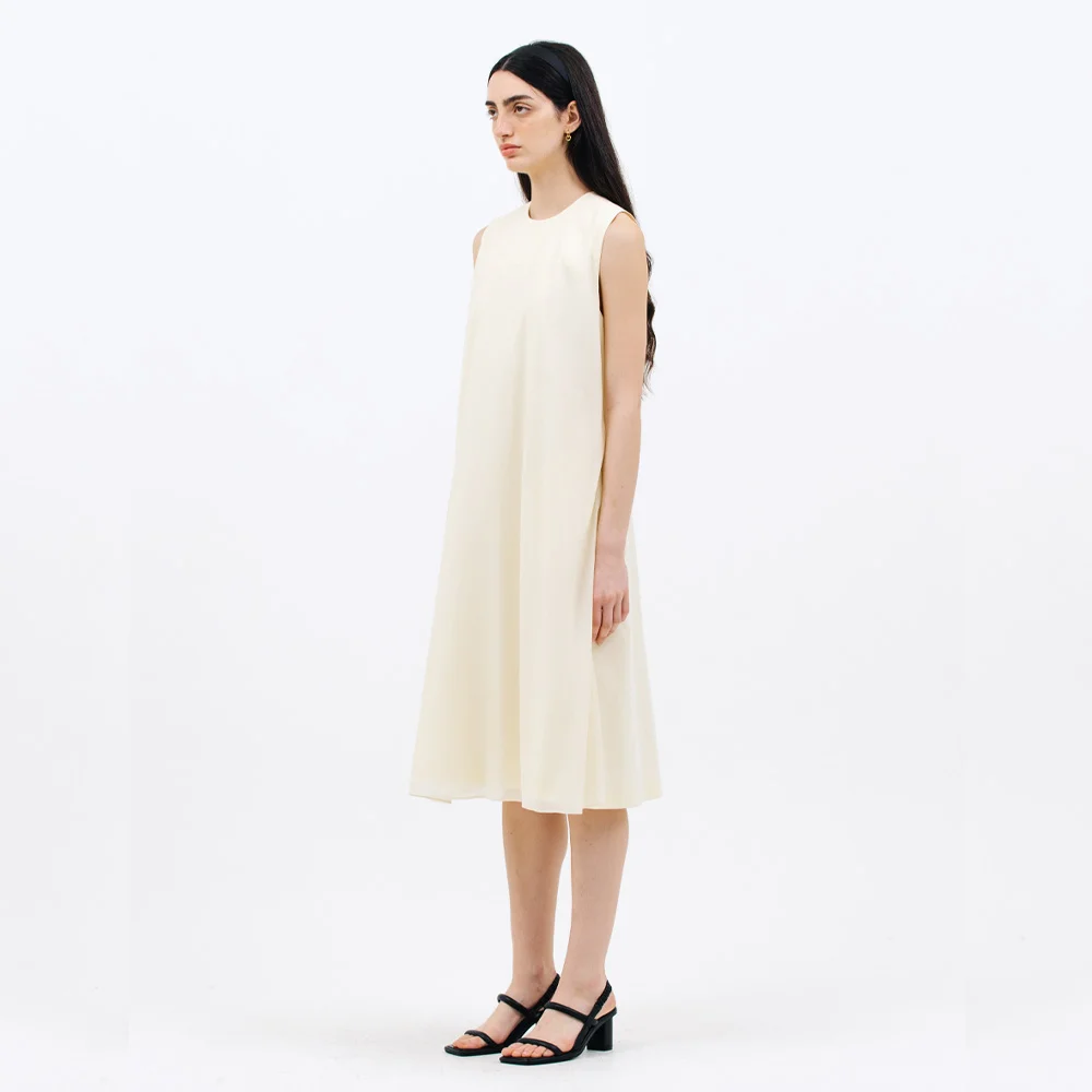 yoru layered dress_lemon butter