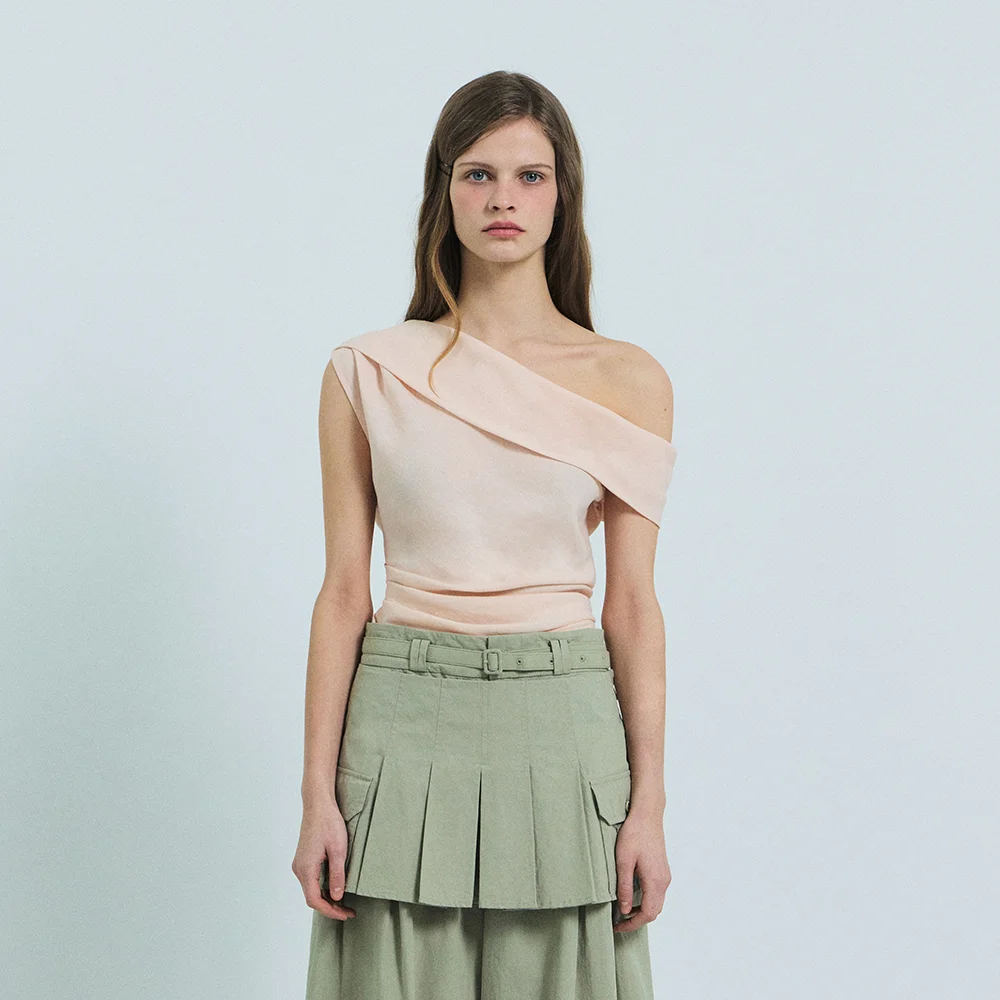 MAYA OFF-SHOULDER BLOUSE (PINK)