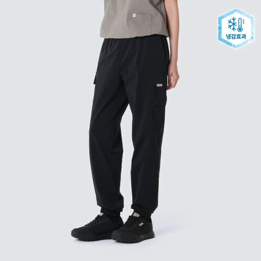 髮根 女裝 工裝 慢跑褲 褲子 Black (S26MWRPT61)