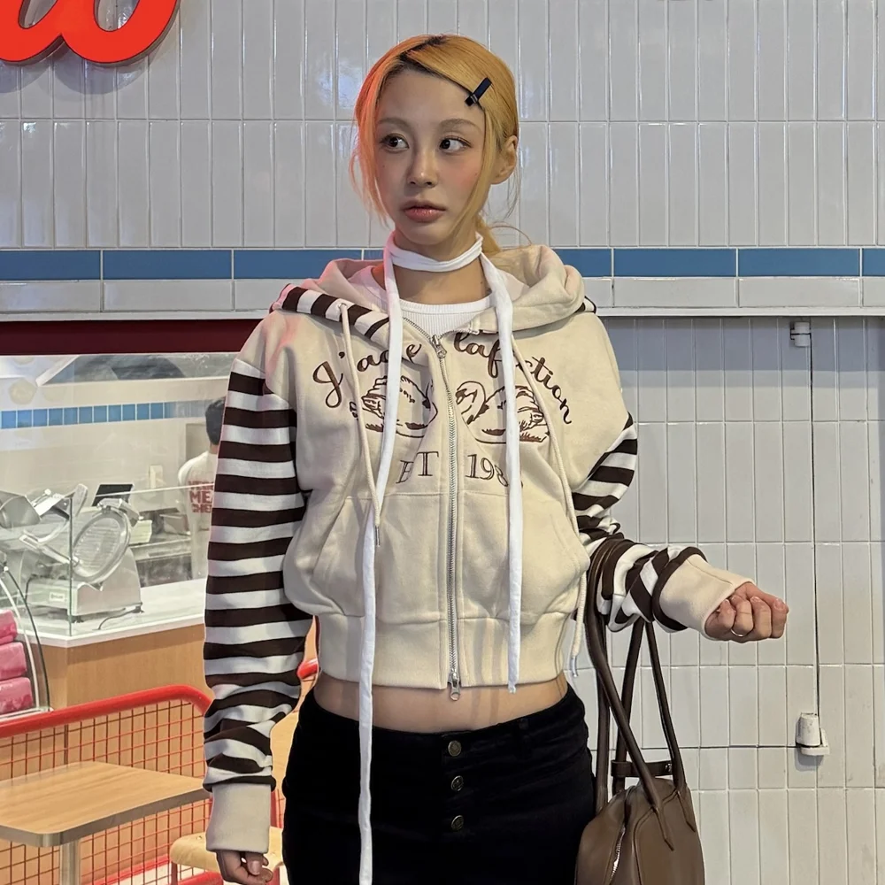 L16 SWAN HOOD ZIP-UP(BEIGE)