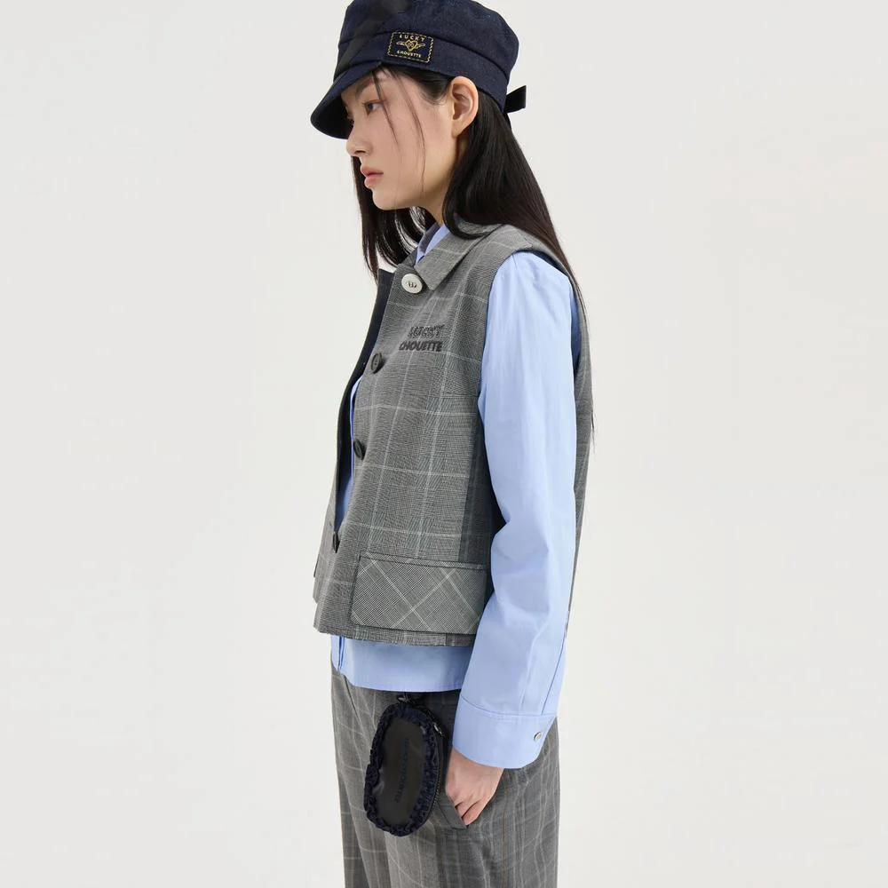 Collar Solid Vest (multi color) LFVAM26310XXX